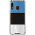 Estonia Flag Distressed Galaxy A30 Clear Case